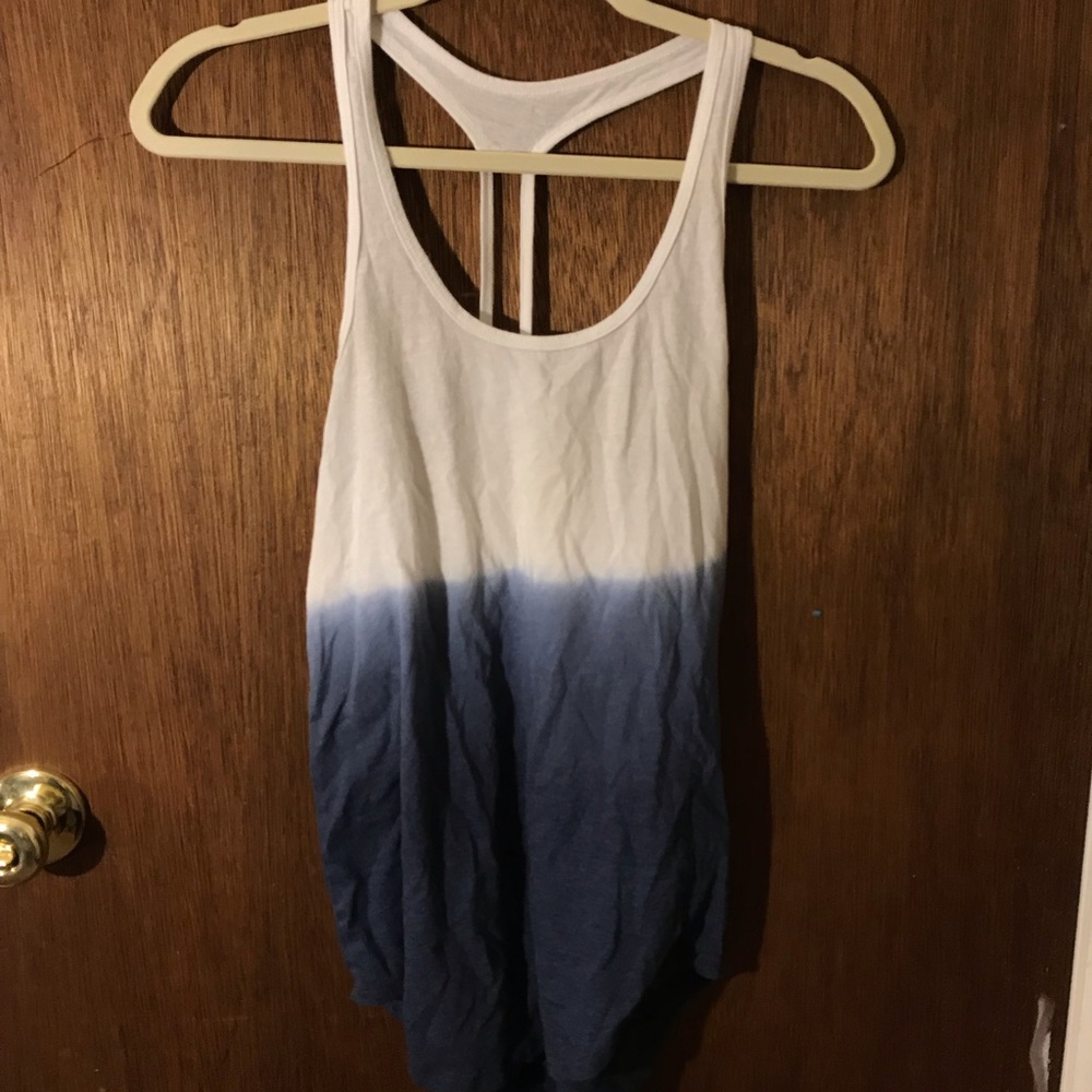Ombré racer back tank